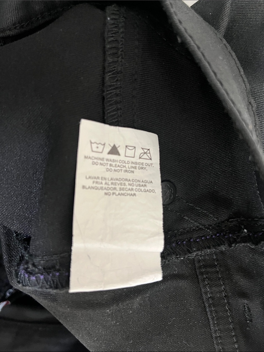Rock & Republic Misses Kashmere Jeans Black Size 10 - Picture 11 of 11